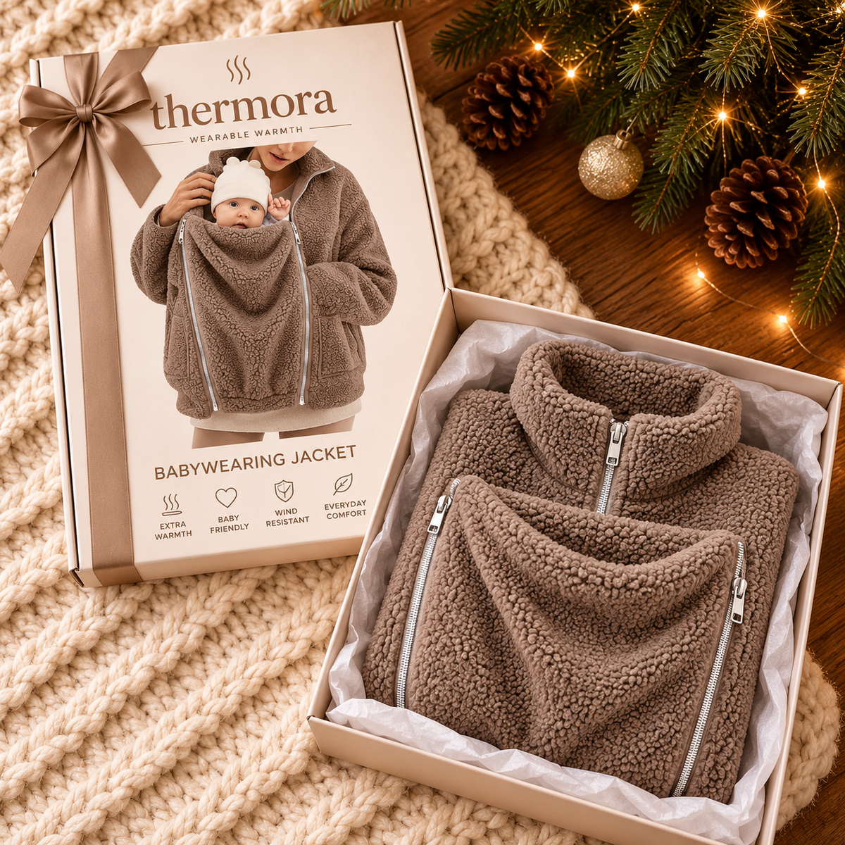 MamaCocoon™ 2-in-1 Babywearing Jacket